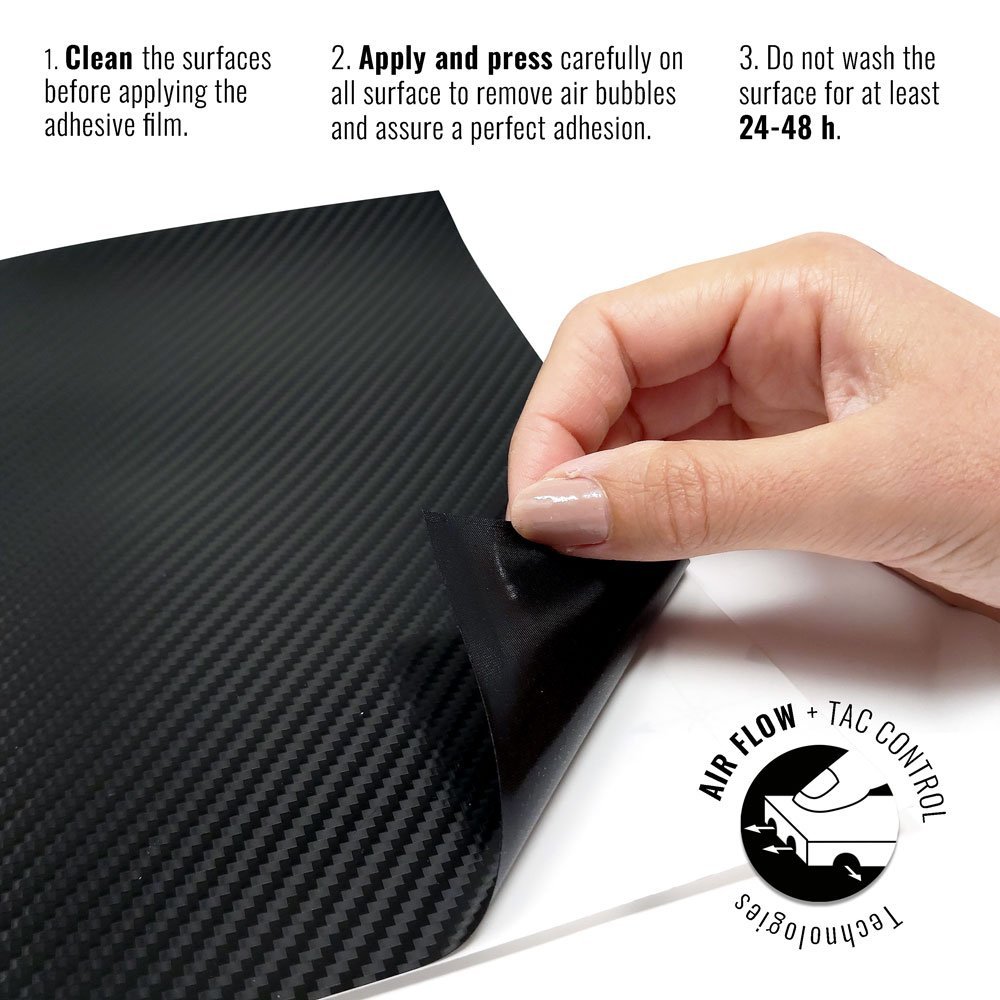 Pellicola Wrapping Carbonio 5D EXTRA LUCIDO alta qualità adesivo 3M 1, –  Brillante Luxury Custom